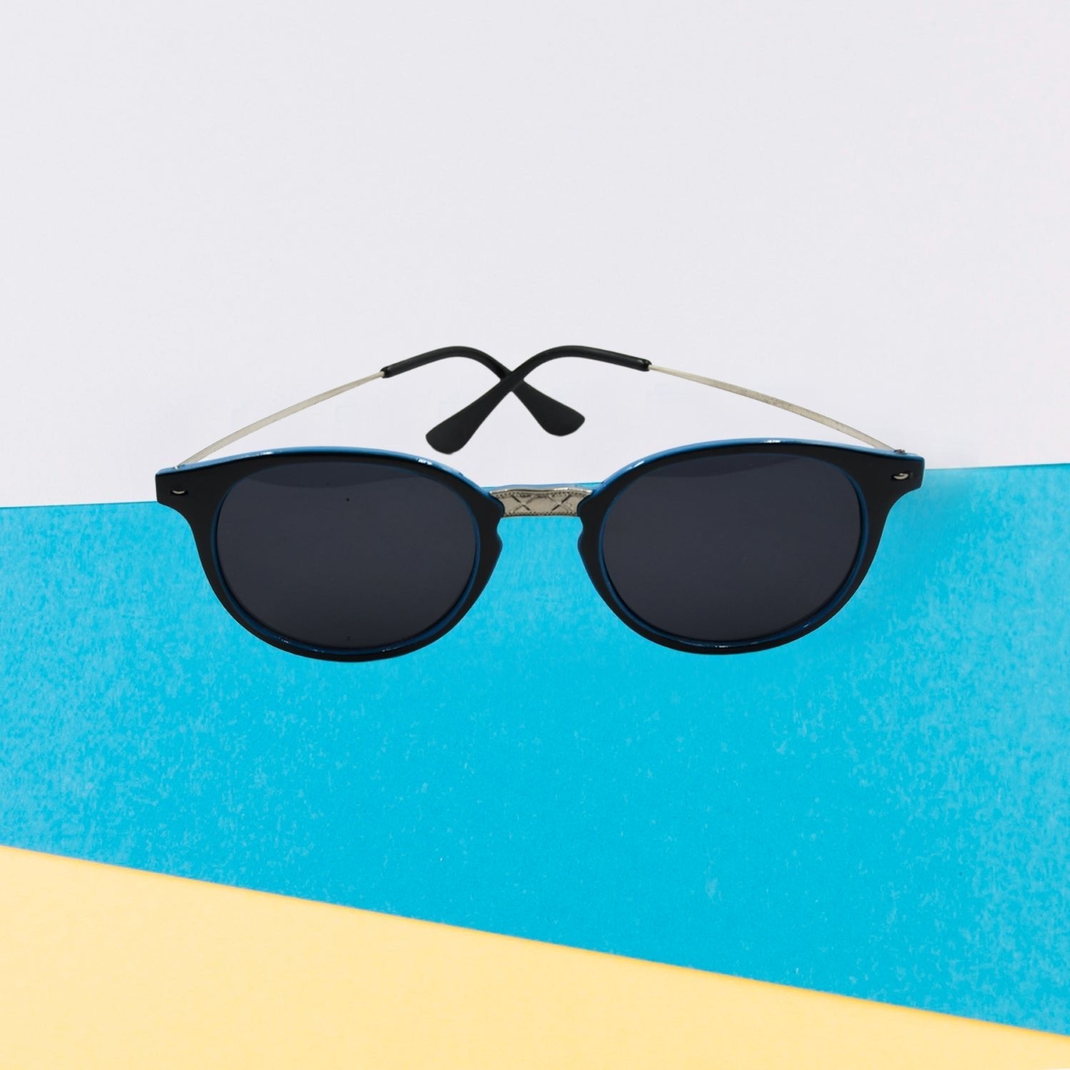UV Protected Round Sunglasses, classic Sunglasses for Men & Women, Lightweight - infinityexculsivestore.com