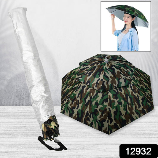 Umbrella Hat with Elastic Band, Fishing Umbrella Hat for Adults Kids Women Men, Umbrella Hat for Outdoor Activities - infinityexculsivestore.com