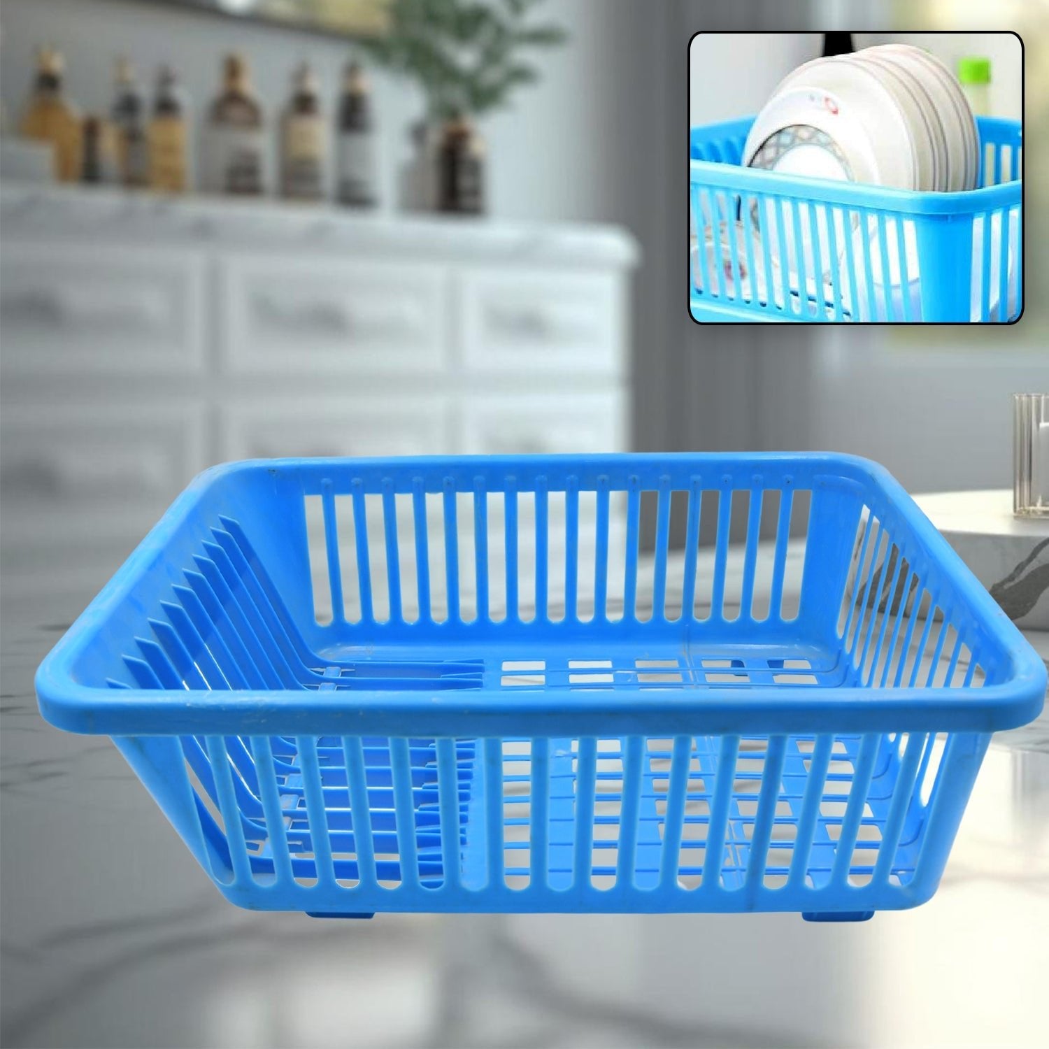 Unbreakable Plastic 3 in 1 Kitchen Sink Drainer Drying Rack (Without Bottom Tray) (MOQ : - 6 Pc) - infinityexculsivestore.com