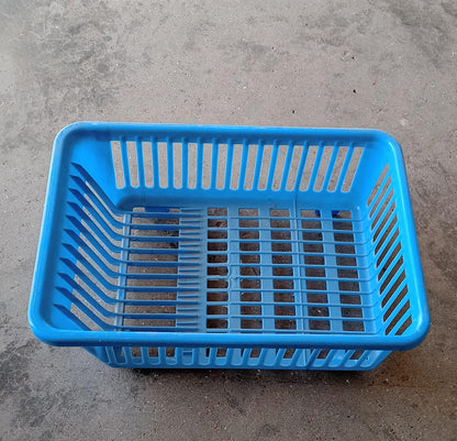 Unbreakable Plastic 3 in 1 Kitchen Sink Drainer Drying Rack (Without Bottom Tray) (MOQ : - 6 Pc) - infinityexculsivestore.com