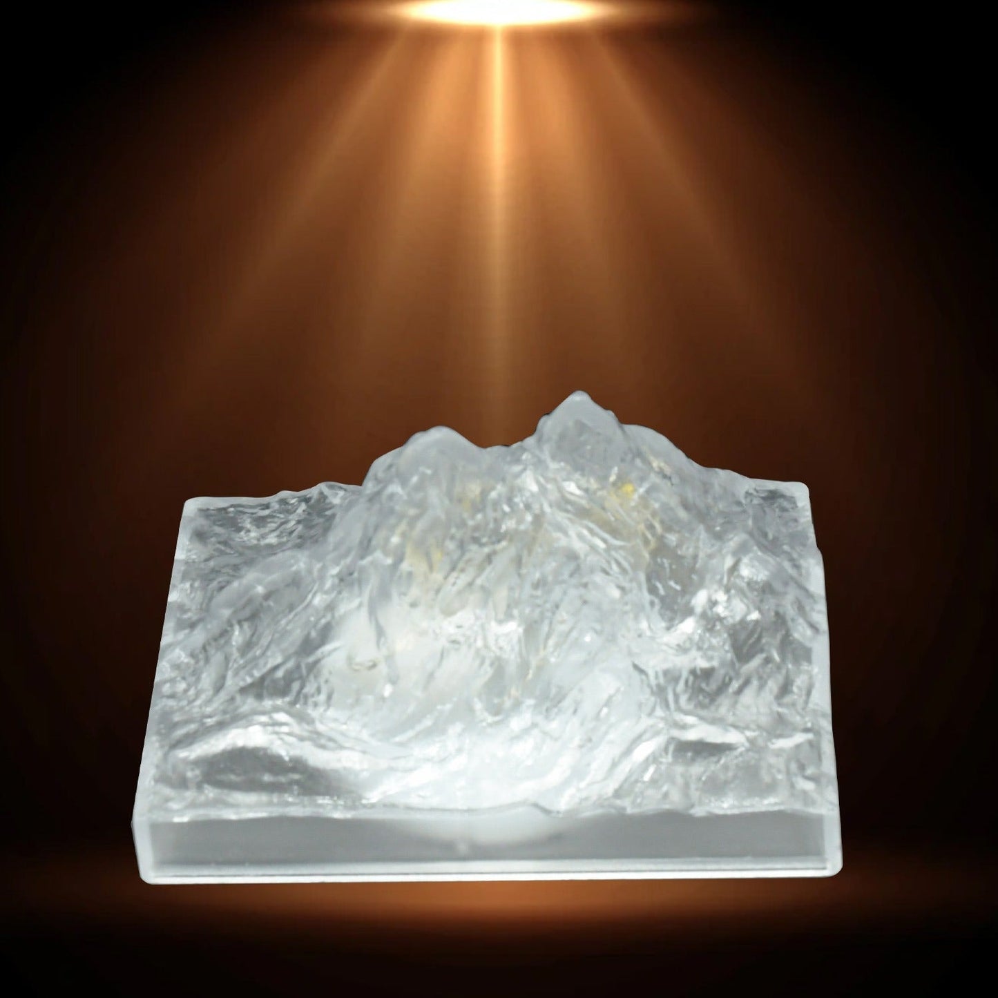 Unique Plastic Night Light: Flameless LED (Iceberg Design, Gift) - infinityexculsivestore.com