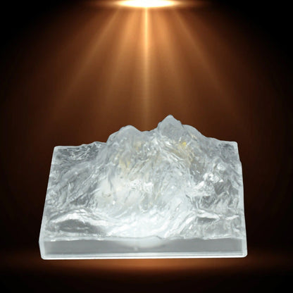 Unique Plastic Night Light: Flameless LED (Iceberg Design, Gift) - infinityexculsivestore.com
