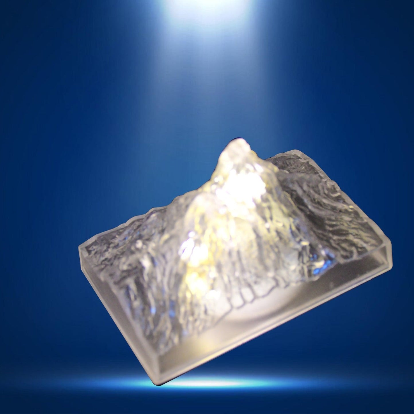 Unique Plastic Night Light: Flameless LED (Iceberg Design, Gift) - infinityexculsivestore.com