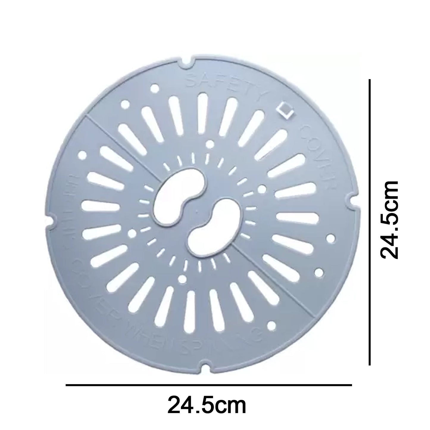 Universal Fit Top Load Semi Automatic Washing Machine Spin Safety Cover / Spinner Cap / Dryer Safety Cover / Lid & Plate (1 pc) - infinityexculsivestore.com