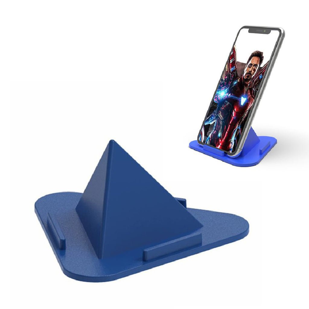 Universal Portable Three - Sided Pyramid Shape Mobile Holder Stand - infinityexculsivestore.com