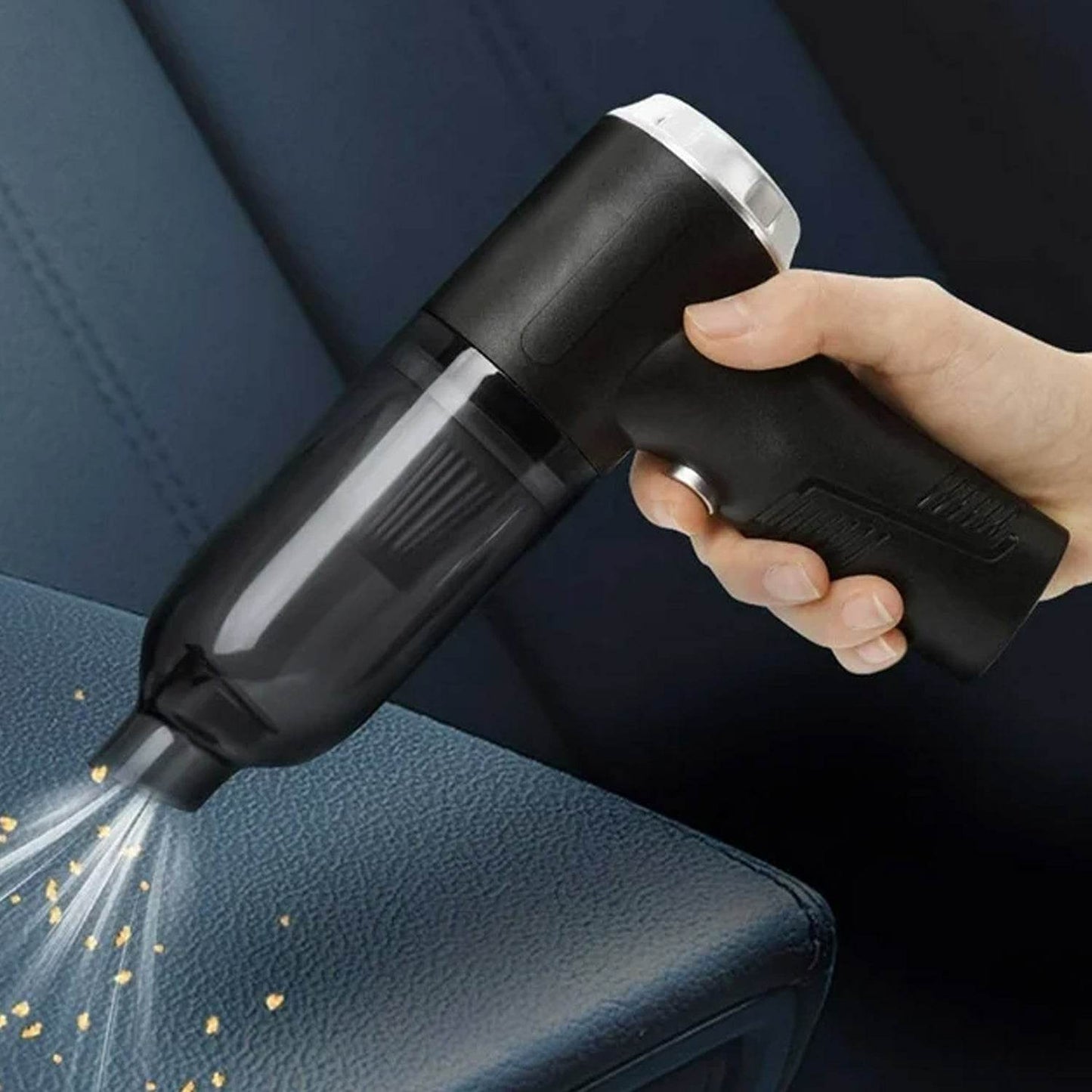 3 in 1 Car Mini Vacuum Cleaner with Blower Wireless Portable Rechargeable Handheld High Power Suction Vacuum Cleaning Machine for Home Car Computer Keyboard Cordless Air Blowing Dusting - infinityexculsivestore.com