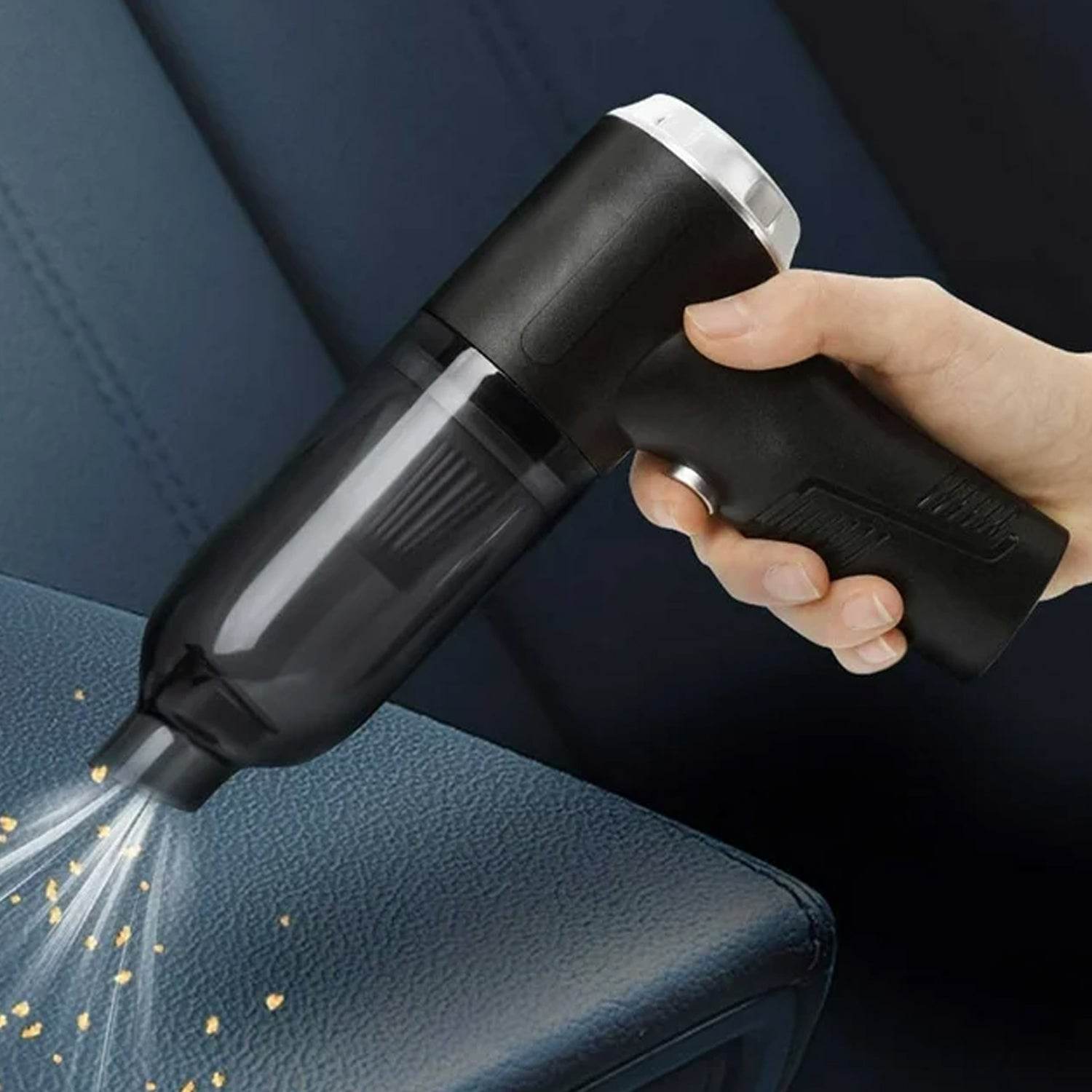 3 in 1 Car Mini Vacuum Cleaner with Blower Wireless Portable Rechargeable Handheld High Power Suction Vacuum Cleaning Machine for Home Car Computer Keyboard Cordless Air Blowing Dusting - infinityexculsivestore.com
