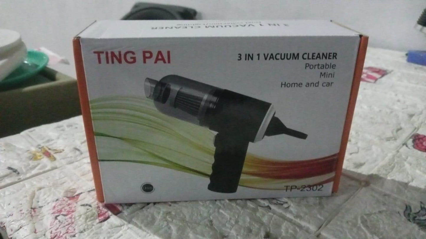 3 in 1 Car Mini Vacuum Cleaner with Blower Wireless Portable Rechargeable Handheld High Power Suction Vacuum Cleaning Machine for Home Car Computer Keyboard Cordless Air Blowing Dusting - infinityexculsivestore.com
