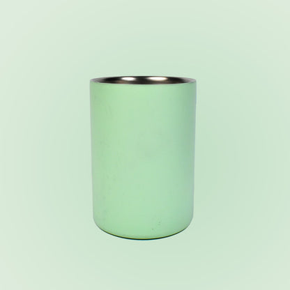 Vacuum Glass 304 Stainless Steel Home Office Lidless Anti - Scald Water Cup Drink Mug - infinityexculsivestore.com