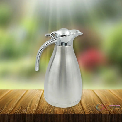 Vacuum Insulated Kettle Jug (Stainless Steel): 1.5L Sizes - infinityexculsivestore.com
