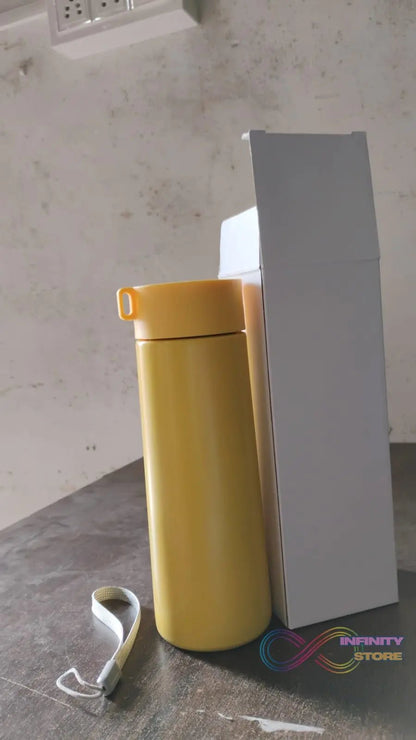 Vacuum Insulated Stainless Steel, Double walled (500 ML Approx / Mix Color & Design) - infinityexculsivestore.com