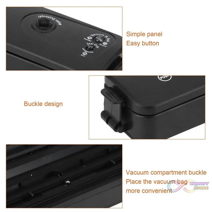 Vacuum Sealer Machine With 10 Pcs Bag (1 Set) - infinityexculsivestore.com