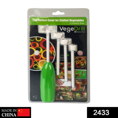 Veg Drill Vegetable Spiralizer Digging for Stuffed Vegetables - infinityexculsivestore.com