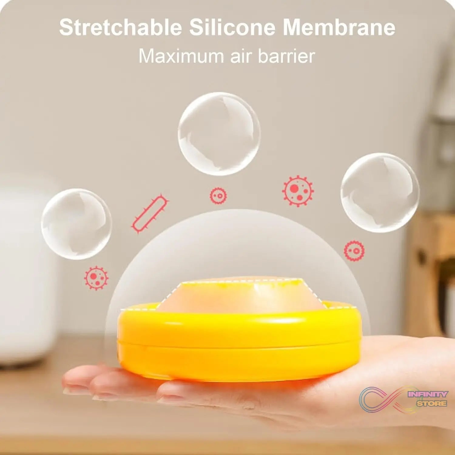 Vegetable Container Premium Fruits Saver Keeper (1 Pc / Yellow) - infinityexculsivestore.com