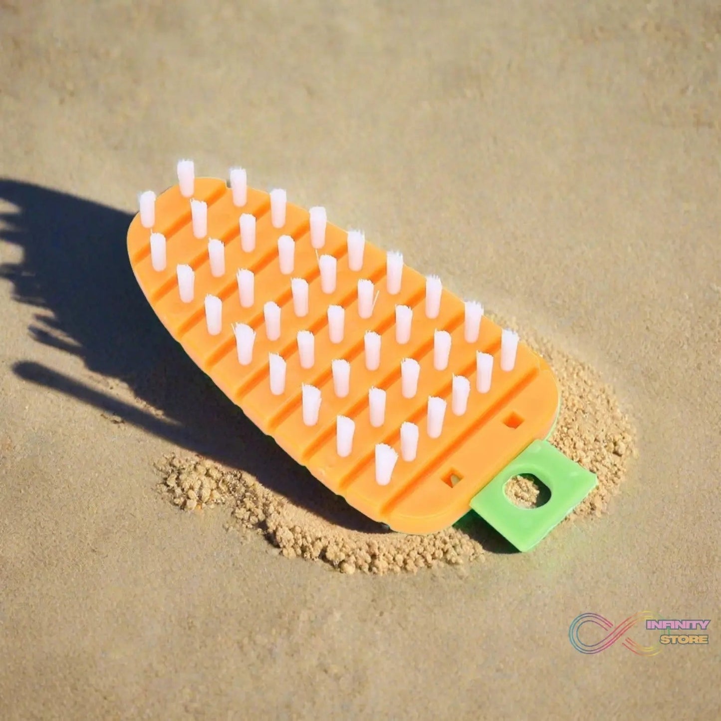 Vegetable Scrubbing Brush, Vegetable Scrubber Nonâ€‘Toxic Fruit Brush Carrot Shape Vegetable Brush for Potato for Vegetable - infinityexculsivestore.com