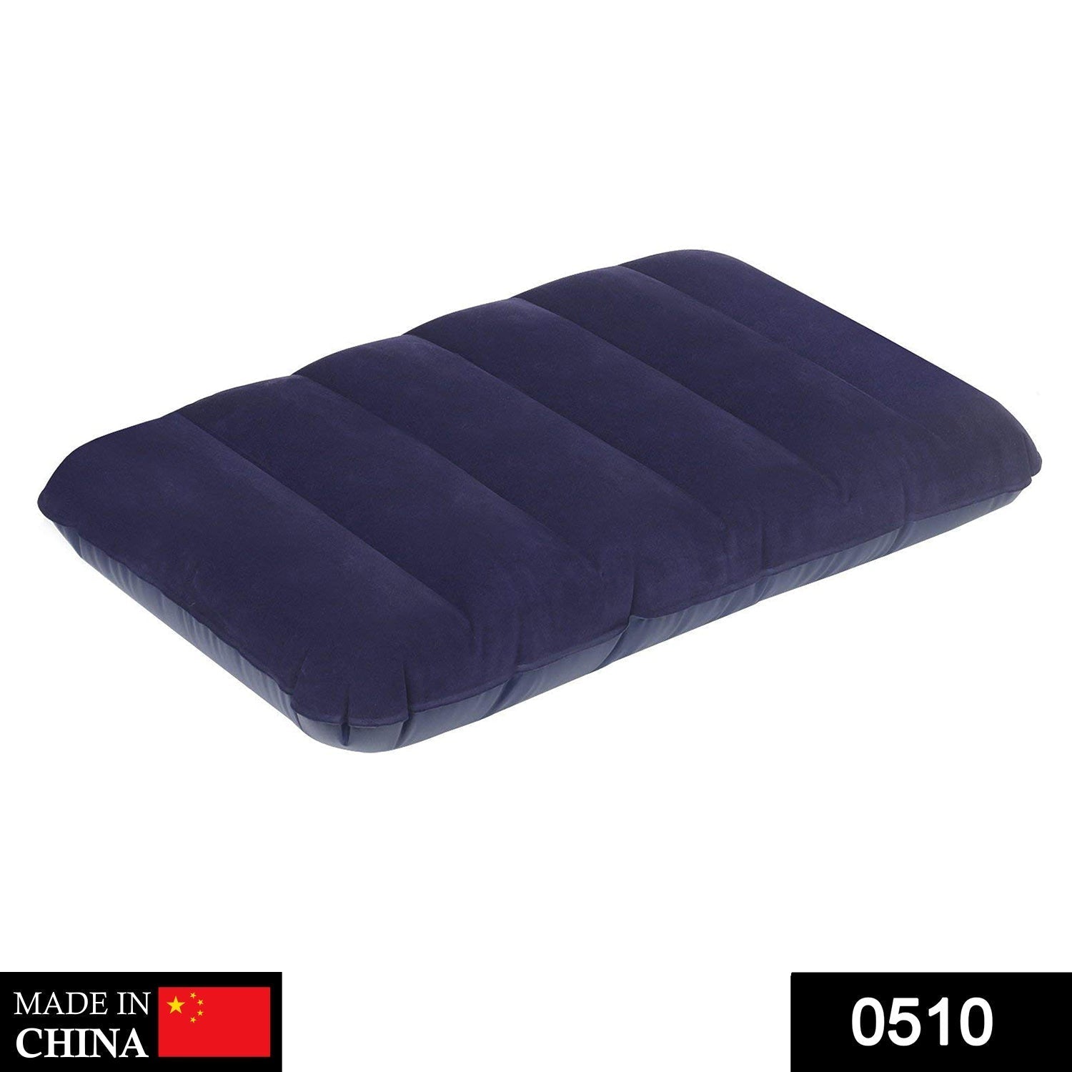 Velvet Air Inflatable Travel Pillow (Blue) - infinityexculsivestore.com