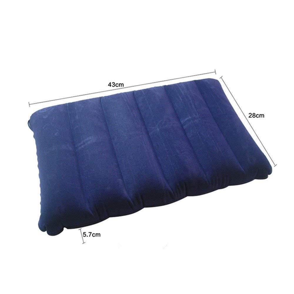 Velvet Air Inflatable Travel Pillow (Blue) - infinityexculsivestore.com