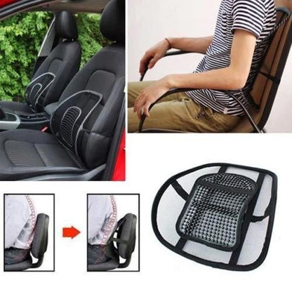 Ventilation Back Rest with Lumbar Support (MOQ : - 6 Pc) - infinityexculsivestore.com