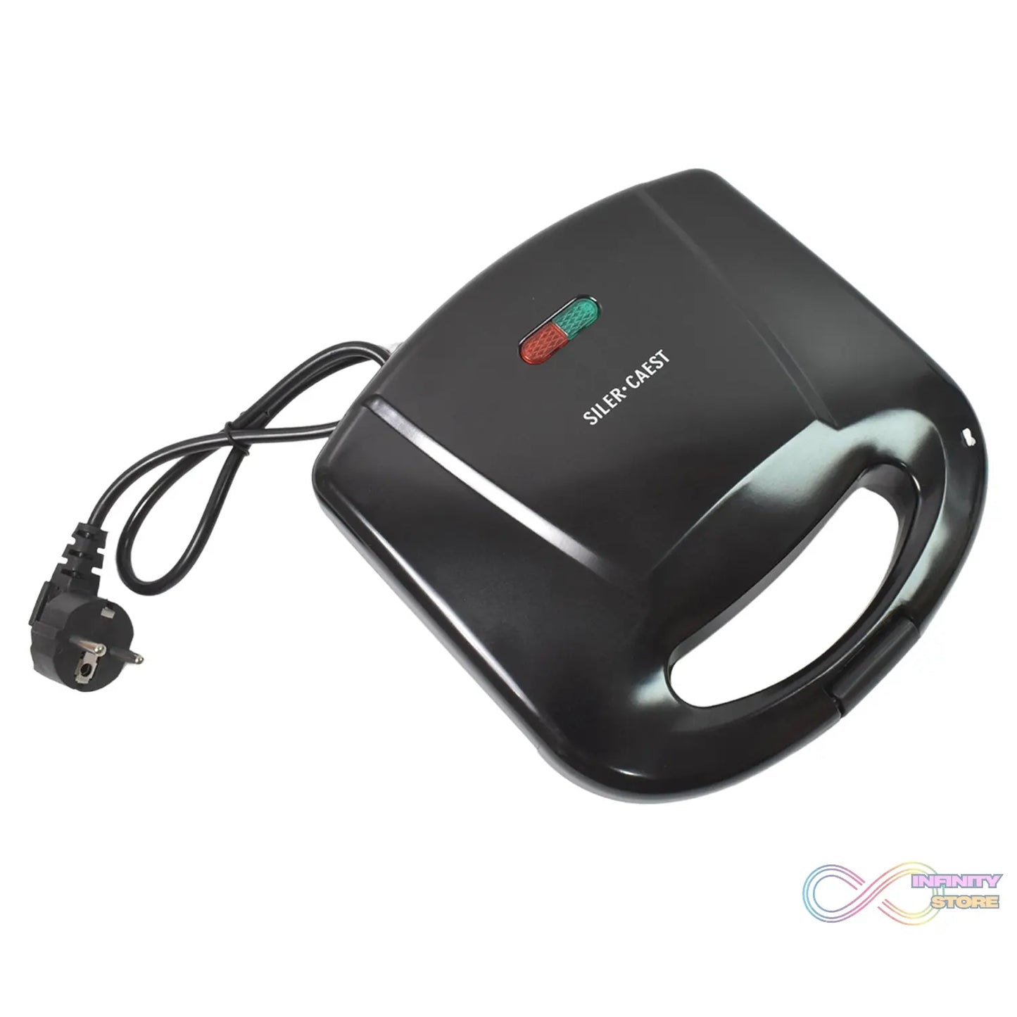 Waffle Maker, Makes 2 Square Shape Waffles| Non-Stick Plates| Easy to Use with Indicator Lights - infinityexculsivestore.com