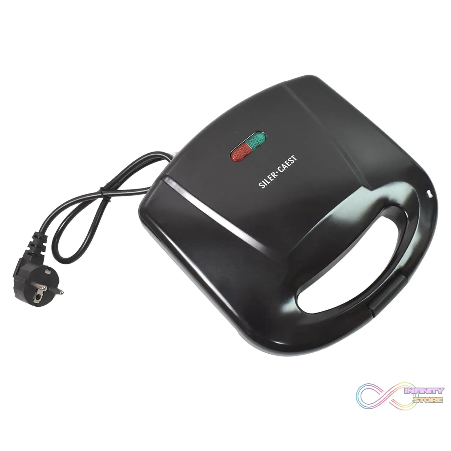 Waffle Maker, Makes 2 Square Shape Waffles| Non-Stick Plates| Easy to Use with Indicator Lights - infinityexculsivestore.com