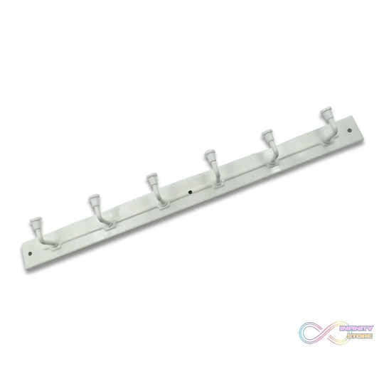 Steel hook hanger for walls.