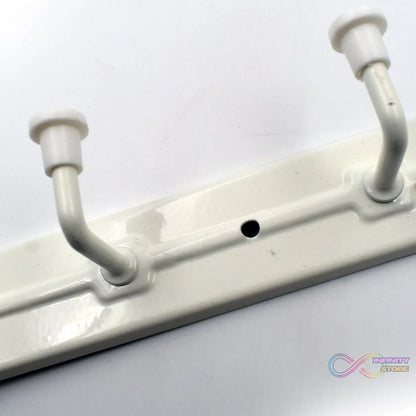 Durable steel wall hook hanger.