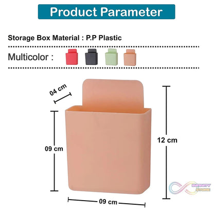 Wall - Mounted Storage Case with Charging Port - Pack of 4 - infinityexculsivestore.com