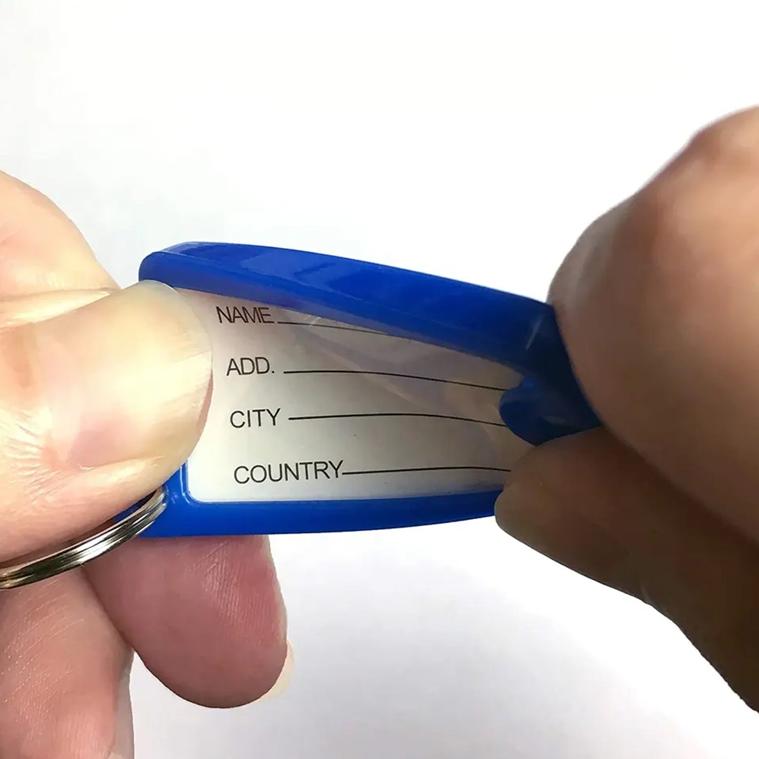 Wallet Keychain 10 pcs Set Plastic Key Custom Key Tags Key Ring Tags Numbered Key Tags Tags with Backpack Keychain - infinityexculsivestore.com