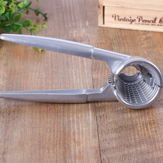 Walnut Cracker, Luxury Die Cast Stainless Alloy Nut Cutter Walnut Clamp Plier Portable Smart Walnut Akhrot Pincers Bottle Opener for Pecans, Almonds, Brazil Nuts - infinityexculsivestore.com