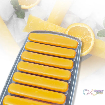 Water Bottle Ice Stick Tray with Push Pop Cubes - infinityexculsivestore.com