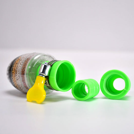 Water Faucet, Clean Purifier Filter Cartridge Water Tap, Upgrade Universal Interface Faucet Filter (Six Layer Purifier) - infinityexculsivestore.com