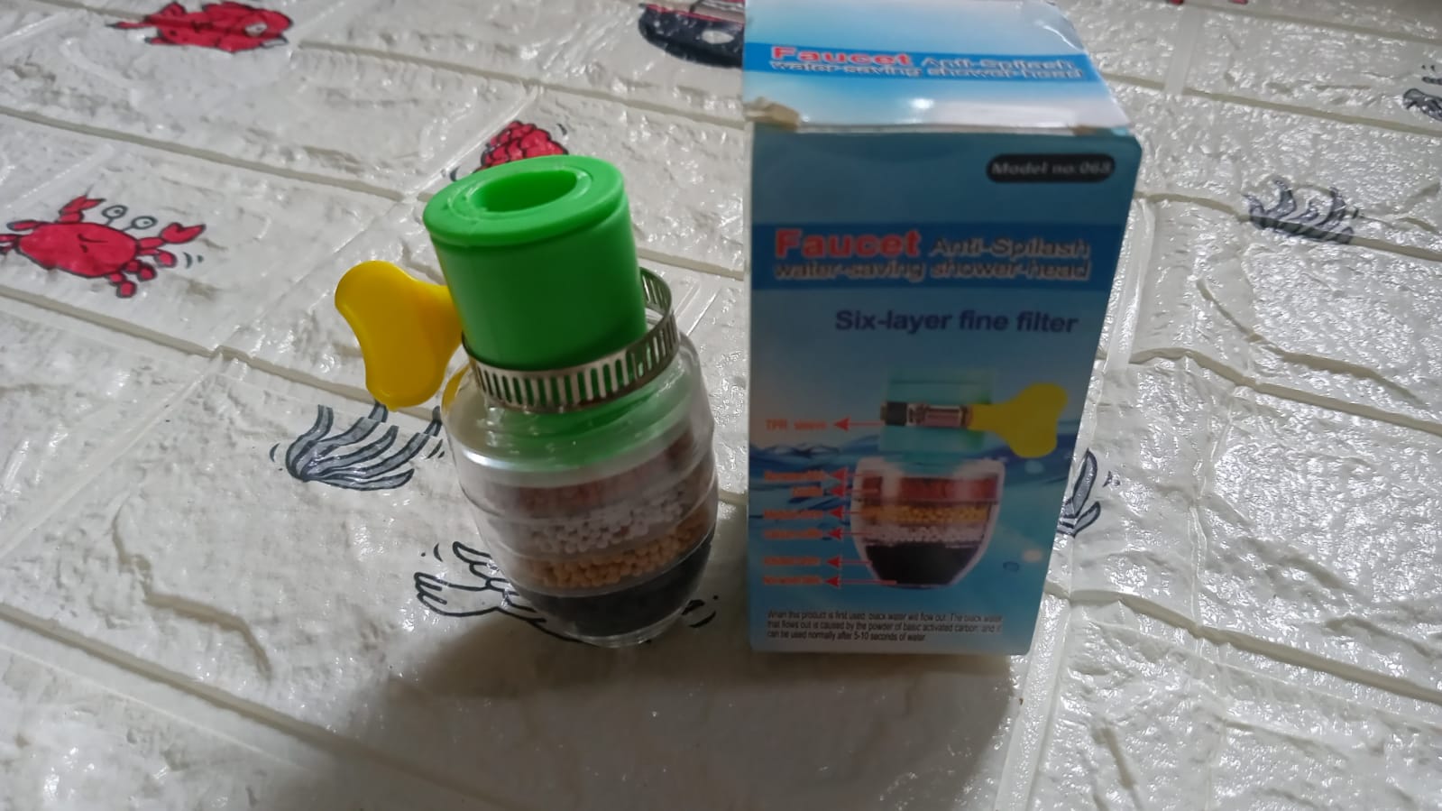 Water Faucet, Clean Purifier Filter Cartridge Water Tap, Upgrade Universal Interface Faucet Filter (Six Layer Purifier) - infinityexculsivestore.com