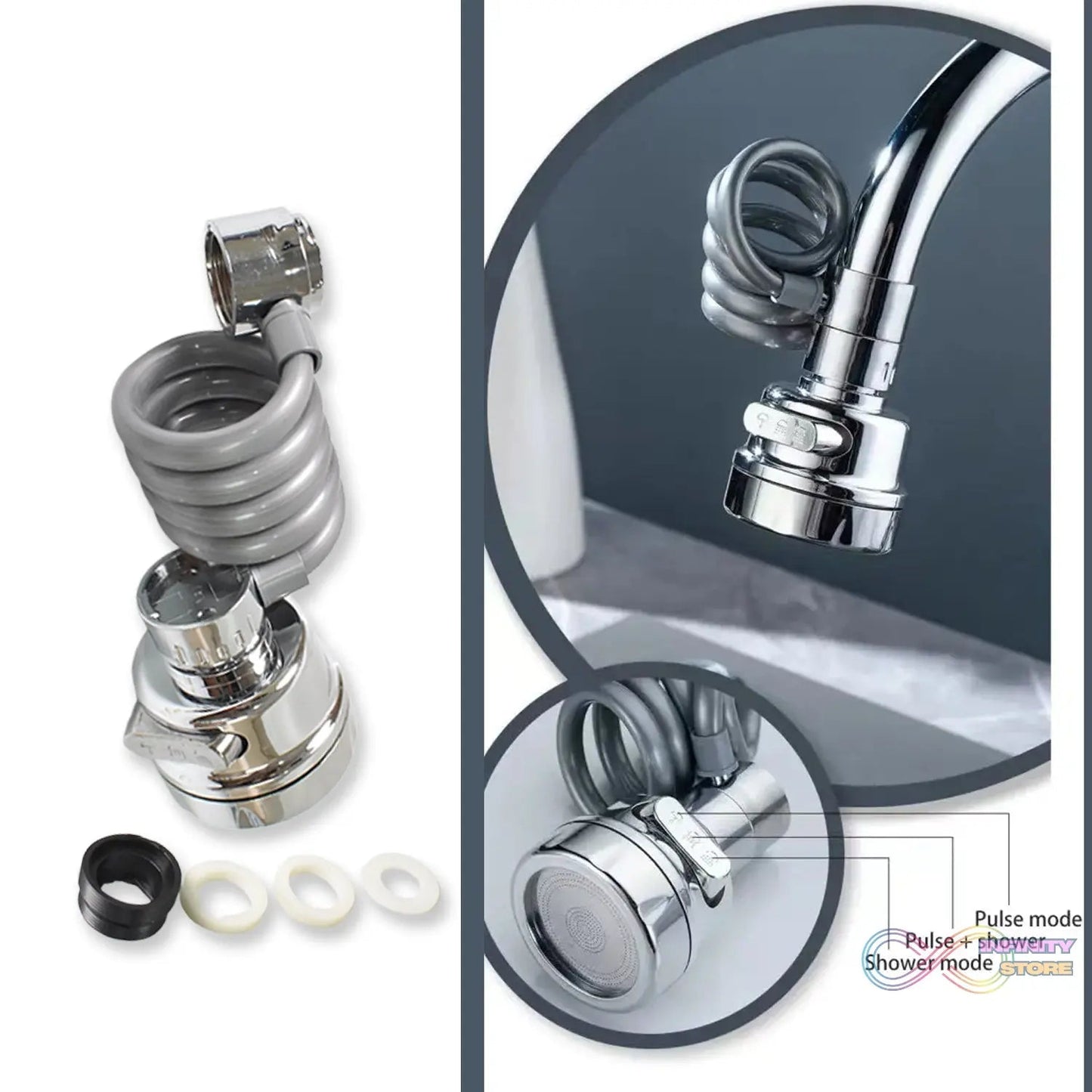 Water Faucet Extender Kitchen Faucet Sprayer Kitchen Sink Accessories Tools (1 Pc) - infinityexculsivestore.com