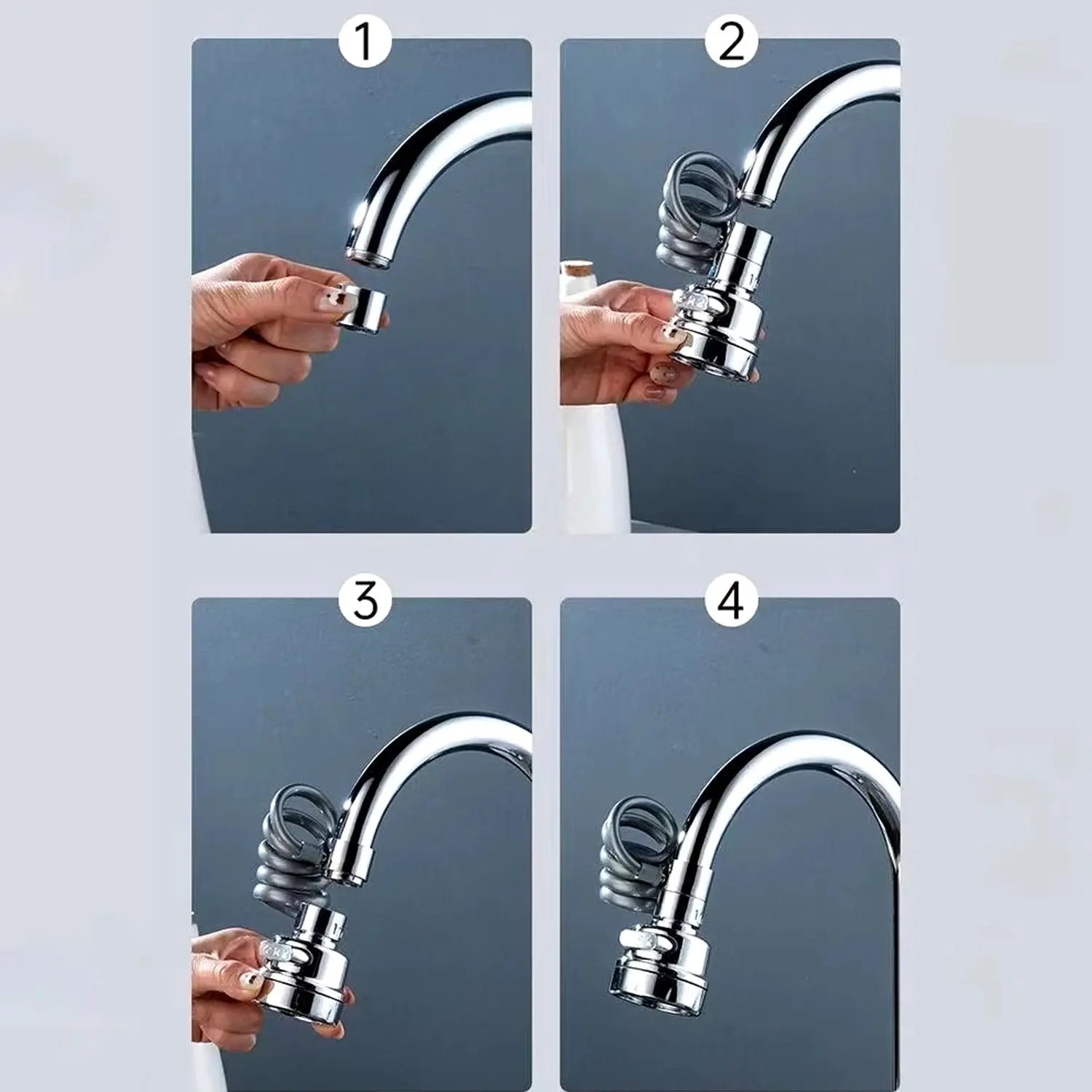 Water Faucet Extender Kitchen Faucet Sprayer Kitchen Sink Accessories Tools (1 Pc) - infinityexculsivestore.com