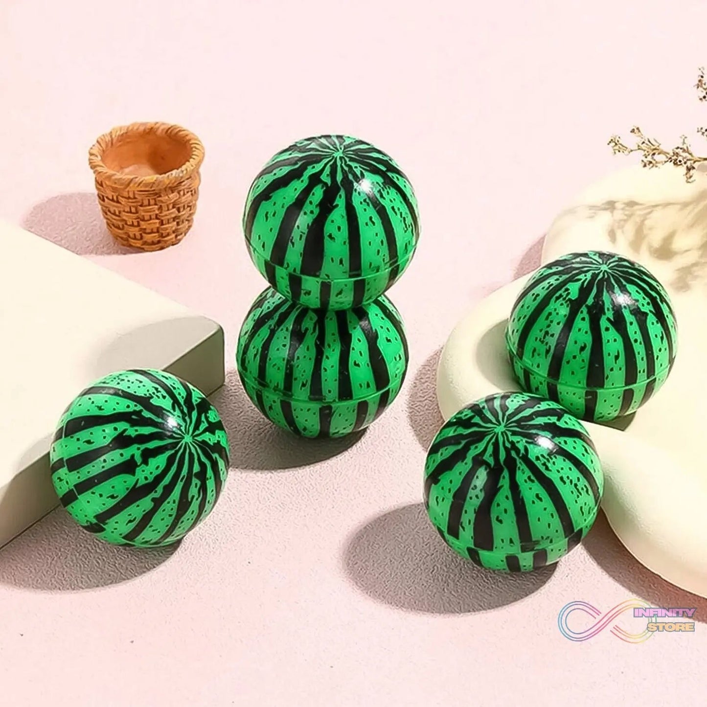 Watermelon Shaped Pencil Sharpener (1 Pc) - infinityexculsivestore.com