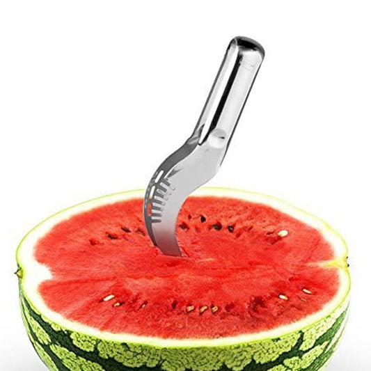 Watermelon Slicer - Stainless Steel Corer and Cutter, Multi - Purpose Fruit Slicing Kitchen Tool - infinityexculsivestore.com