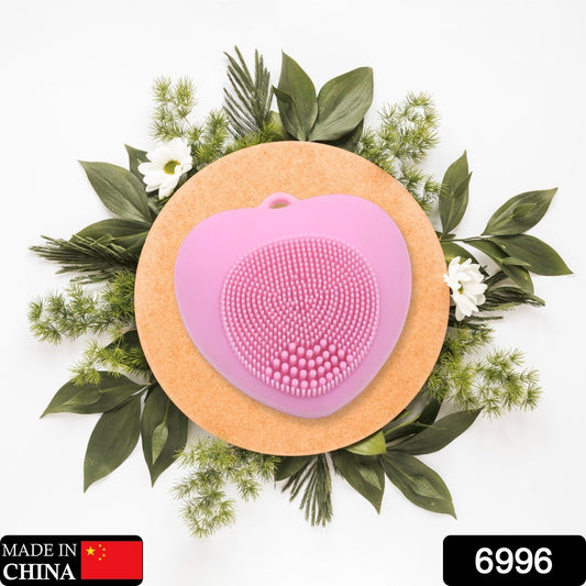 Waterproof Heart - Shaped Face Wash Brush | Silicone Facial Cleansing & Exfoliating Scrubber for Women - infinityexculsivestore.com