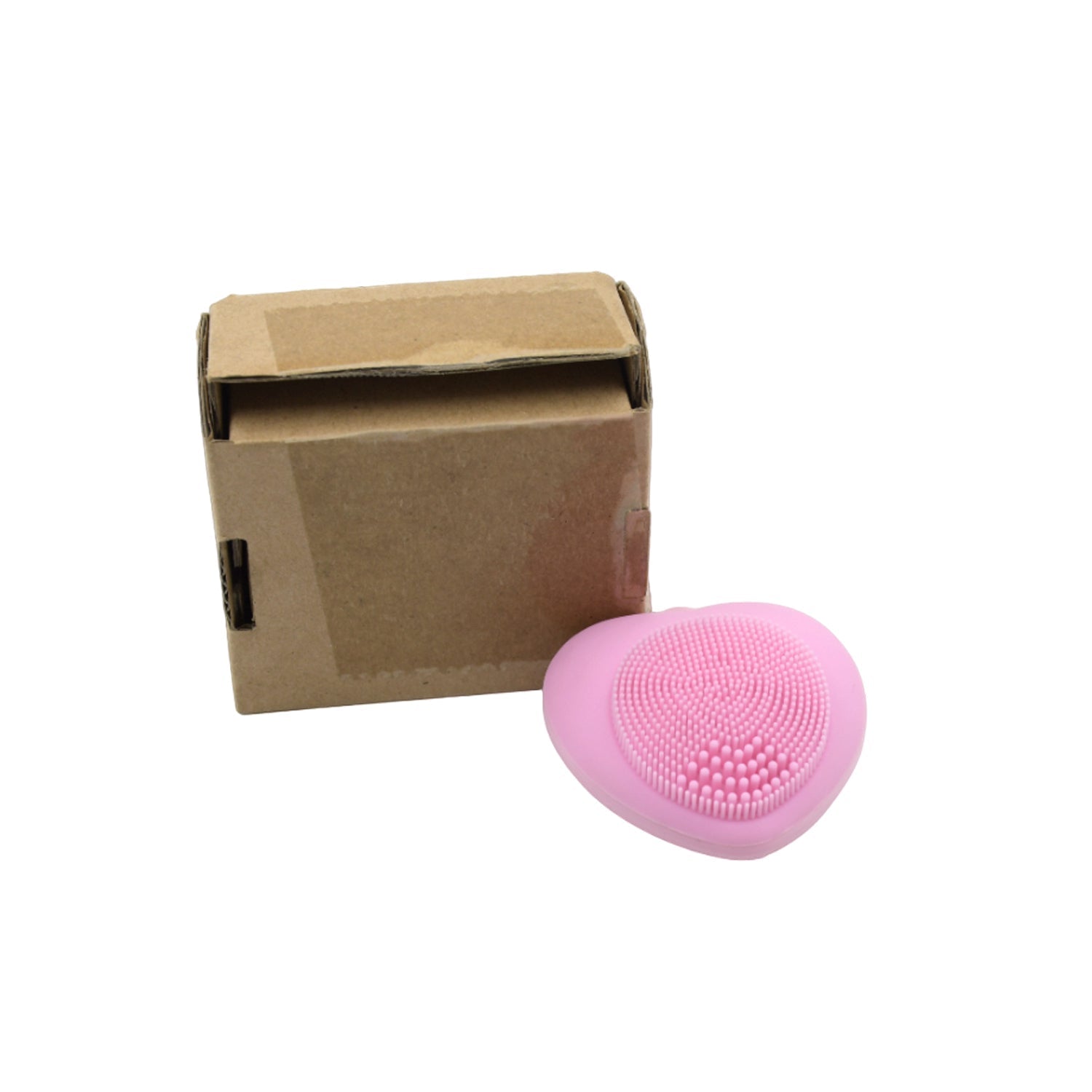 Waterproof Heart - Shaped Face Wash Brush | Silicone Facial Cleansing & Exfoliating Scrubber for Women - infinityexculsivestore.com