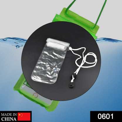 Waterproof Mobile Pouch (6.2 inch , Random Colour) - infinityexculsivestore.com