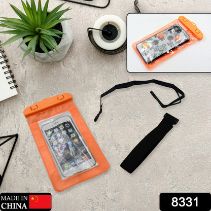 Waterproof Phone Pouch Bag, Clear Underwater Cellphone Dry Bag Protection Cover Bag for Beach Swimming Pool & Camping For all Mobile - infinityexculsivestore.com