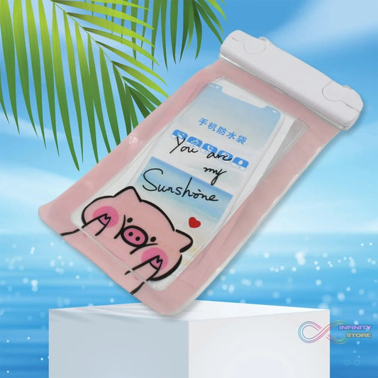 Waterproof Pouch Lock Mobile CoverΒ Underwater Mobile CaseΒ For All Type Mobile Phone (1 Pc) - infinityexculsivestore.com