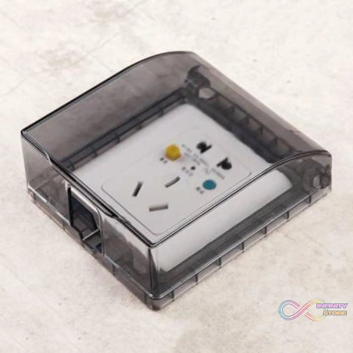Weatherproof Outlet Cover Outdoor Plug and Receptacle Protector for Bathroom Clear (1 pc) - infinityexculsivestore.com