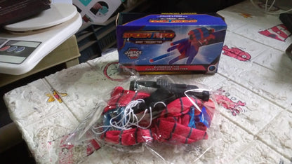 Web Shooter Toy for Kids Fans, Launcher Wrist Gloves Toys For Kids, Boys Superhero Gloves Role - Play Toy Cosplay, Sticky Wall Soft Bomb Funny Children's Educational Toys - infinityexculsivestore.com