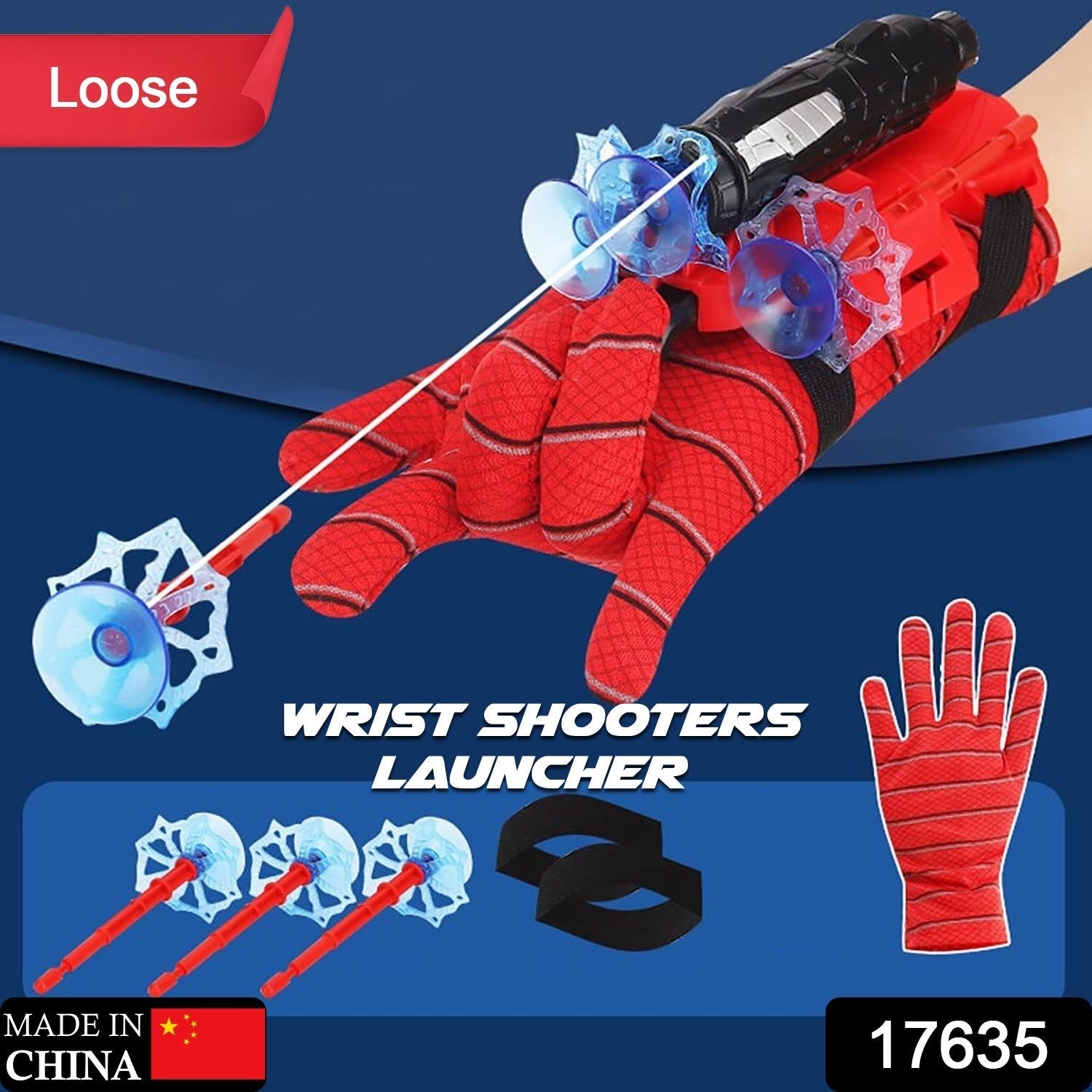 Web Shooter Toy for Kids Fans, Launcher Wrist Gloves Toys For Kids, Boys Superhero Gloves Role - Play Toy Cosplay, Sticky Wall Soft Bomb Funny Children's Educational Toys - infinityexculsivestore.com