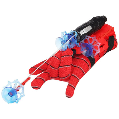 Web Shooter Toy for Kids Fans, Launcher Wrist Gloves Toys For Kids, Boys Superhero Gloves Role - Play Toy Cosplay, Sticky Wall Soft Bomb Funny Children's Educational Toys - infinityexculsivestore.com