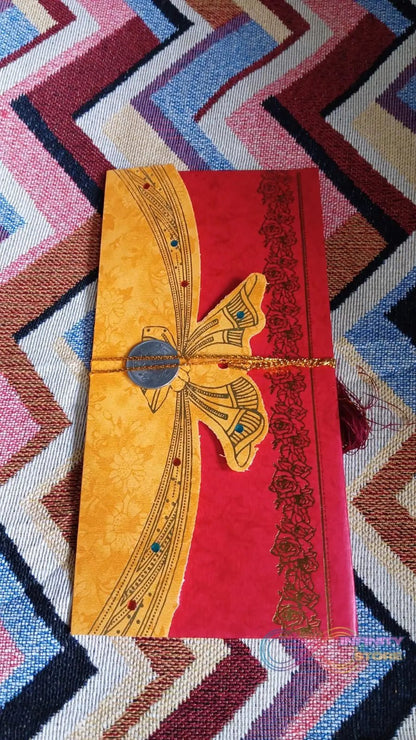 Wedding Gift Card / Cover (1 Pc / Multicolour) - infinityexculsivestore.com