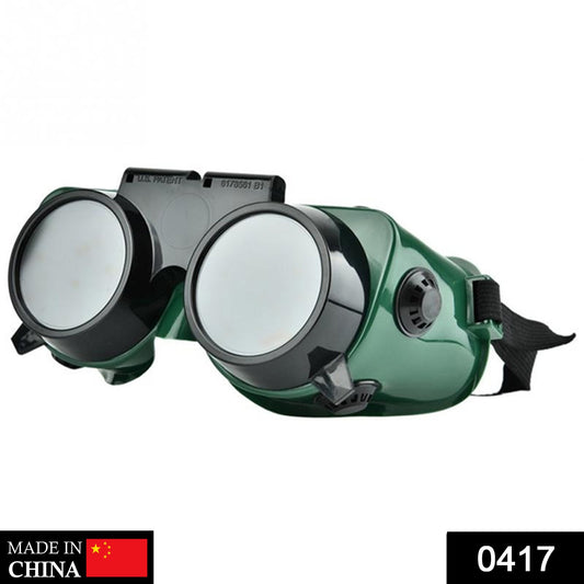 Welding Goggles (Dark Green, Large) - infinityexculsivestore.com