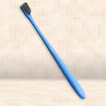 Wheat Straw Toothbrush Women Men Soft - bristle Toothbrush Oral Care Tooth Brush Manual Toothbrush for Deep Cleaning, Dental Care (1 Pc) - infinityexculsivestore.com