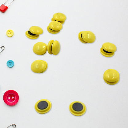 White Board Magnetic Particle Circle 2cm Color Magnetic Nail Household Teaching Magnet Strong Plastic Magnetic Buckle (Pack of 200pc) - infinityexculsivestore.com