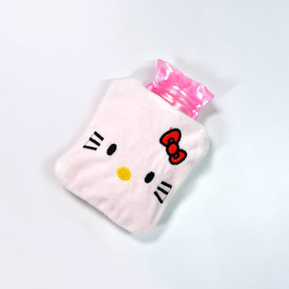 White Hello Kitty small Hot Water Bag with Cover for Pain Relief, Neck, Shoulder Pain and Hand, Feet Warmer, Menstrual Cramps. - infinityexculsivestore.com